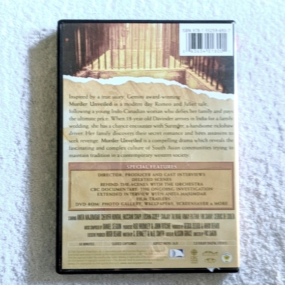 DVD: Murder Unveiled - Picture 2 of 2